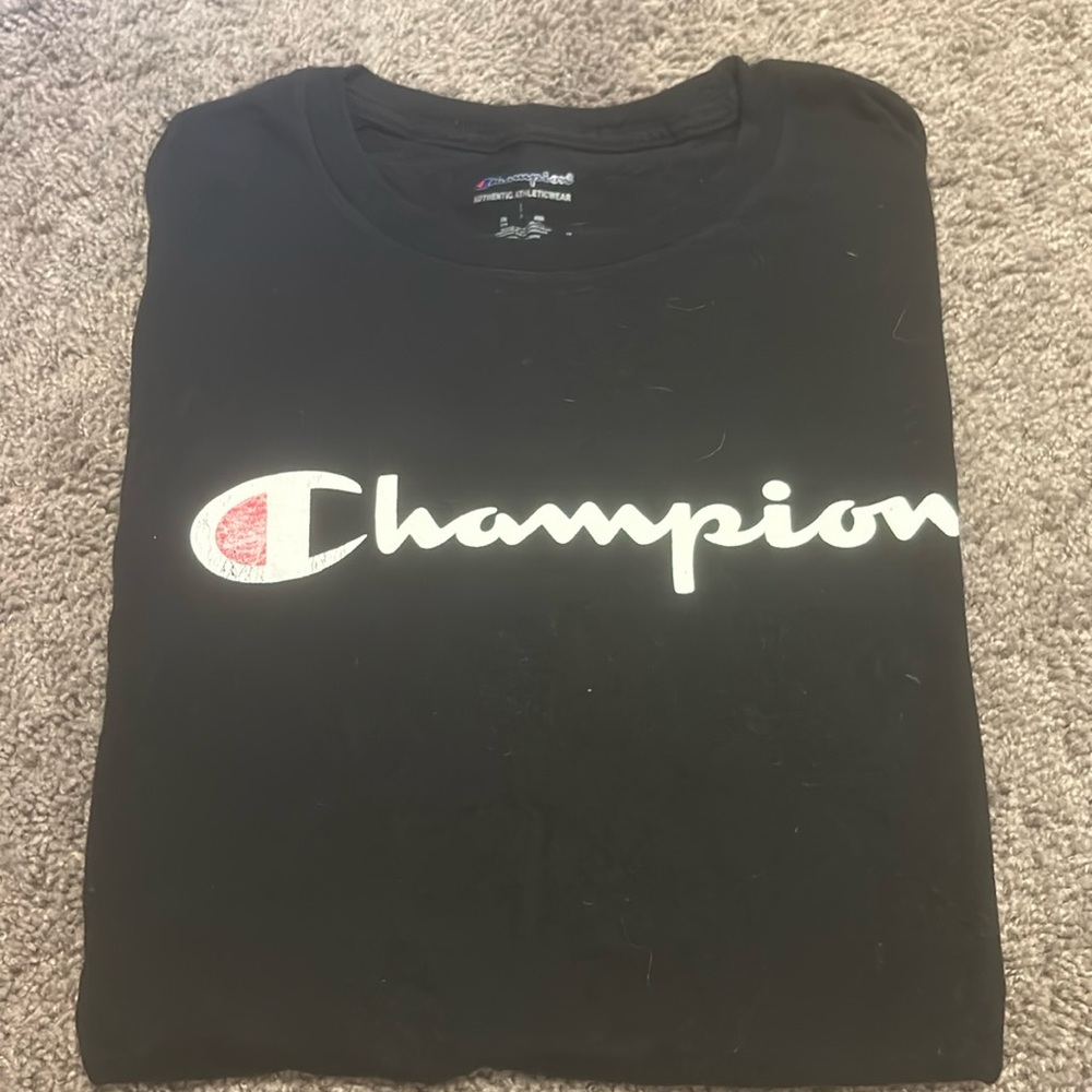 ✨Balck champion tee✨